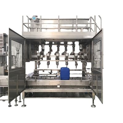 5-40L PLC Controlled Plastic Barrel Jerrycan Small Hole Automatic Liquid Machine Chemical Cleaning Honey Oil Gear Motor Bottle