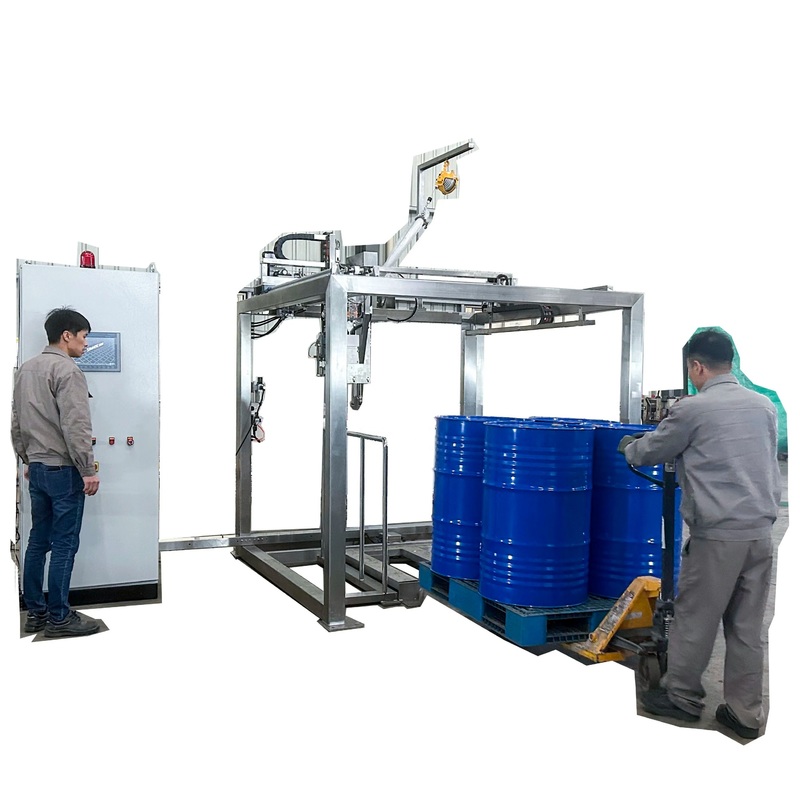 Automatic Electric Visual Type Pallet Filling Machine for Beverage & Chemicals with 220V 415V 440V Power Options