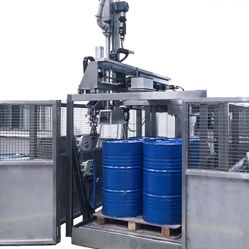 Fully Automatic Pallet Filling Machine with Visual Positioning Stainless Steel S304 Construction and High Temperature Endurance
