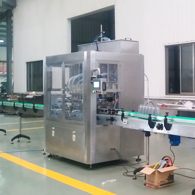 4 Nozzles Bottle Can Jerrycan 1L 2L 4L 5L 10L Automatic Chemical Liquid Ex-proof Filling Machine Filler