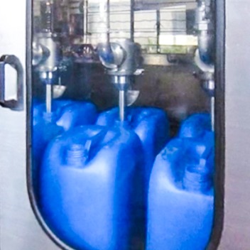 5-40L PLC Controlled Plastic Barrel Jerrycan Small Hole Automatic Liquid Machine Chemical Cleaning Honey Oil Gear Motor Bottle